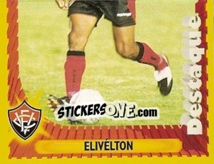 Figurina Elivélton - Campeonato Brasileiro 1998 - Panini