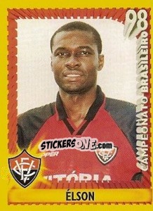 Sticker Élson - Campeonato Brasileiro 1998 n. 333 - Panini