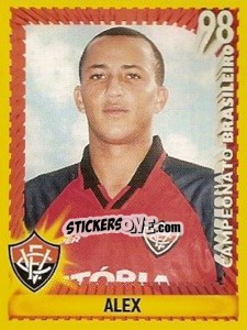 Cromo Alex - Campeonato Brasileiro 1998 - Panini