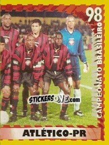 Sticker Team - Campeonato Brasileiro 1998 - Panini