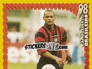 Sticker Tuta - Campeonato Brasileiro 1998 - Panini