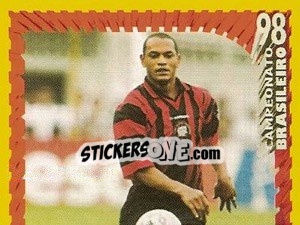 Sticker Tuta - Campeonato Brasileiro 1998 n. 348 - Panini