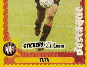 Cromo Tuta - Campeonato Brasileiro 1998 - Panini