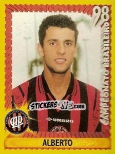 Sticker Alberto - Campeonato Brasileiro 1998 n. 351 - Panini