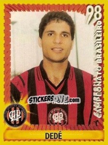 Sticker Dedé - Campeonato Brasileiro 1998 n. 355 - Panini