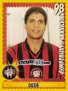 Figurina Dedé - Campeonato Brasileiro 1998 - Panini