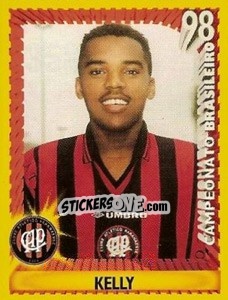 Sticker Kelly - Campeonato Brasileiro 1998 - Panini