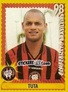 Sticker Tuta - Campeonato Brasileiro 1998 - Panini