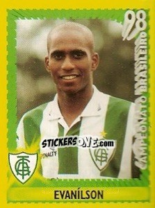 Figurina Evanílson - Campeonato Brasileiro 1998 - Panini