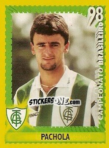 Sticker Pachola - Campeonato Brasileiro 1998 - Panini