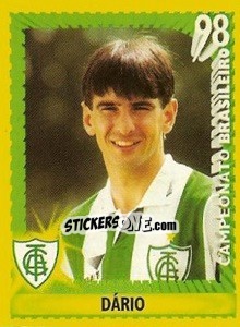 Sticker Dário - Campeonato Brasileiro 1998 - Panini