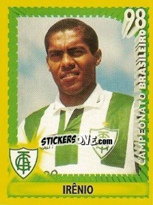 Figurina Irênio - Campeonato Brasileiro 1998 - Panini