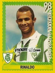 Cromo Rinaldo - Campeonato Brasileiro 1998 - Panini