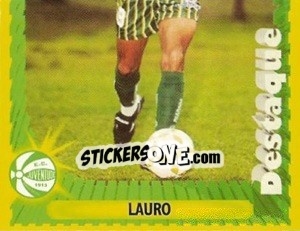 Cromo Lauro - Campeonato Brasileiro 1998 - Panini