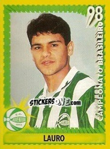 Cromo Lauro - Campeonato Brasileiro 1998 - Panini