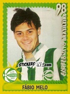 Sticker Fábio Melo - Campeonato Brasileiro 1998 - Panini