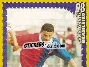 Sticker Edmundo - Campeonato Brasileiro 1998 - Panini