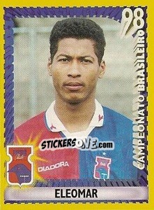 Sticker Eleomar - Campeonato Brasileiro 1998 - Panini