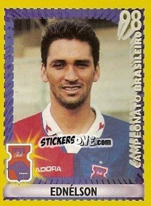 Sticker Ednélson - Campeonato Brasileiro 1998 n. 403 - Panini