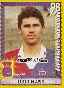Figurina Lúcio Flávio - Campeonato Brasileiro 1998 n. 407 - Panini