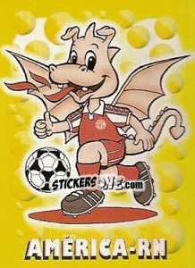 Figurina Mascote - Campeonato Brasileiro 1998 n. 418 - Panini