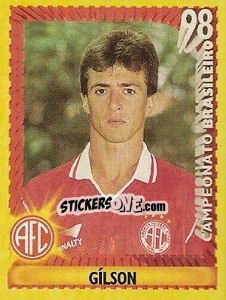 Cromo Gílson - Campeonato Brasileiro 1998 n. 423 - Panini