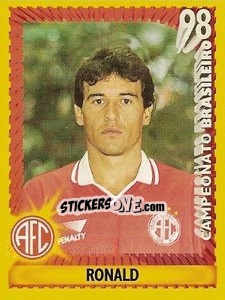 Sticker Ronald - Campeonato Brasileiro 1998 n. 424 - Panini