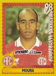 Figurina Moura - Campeonato Brasileiro 1998 - Panini