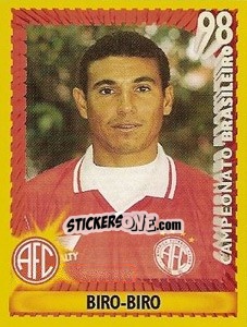 Sticker Biro-Biro - Campeonato Brasileiro 1998 - Panini