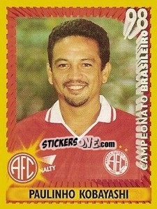 Cromo Paulinho Kobayashi - Campeonato Brasileiro 1998 n. 432 - Panini