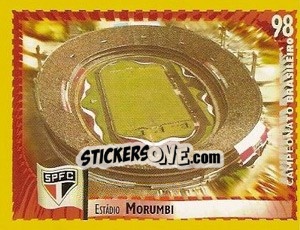 Sticker Morumbi (São Paulo) - Campeonato Brasileiro 1998 n. 433 - Panini