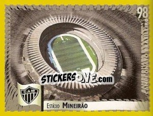 Sticker Mineirão (Atlético-MG) - Campeonato Brasileiro 1998 n. 434 - Panini