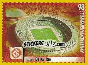 Figurina Beira Rio (Internacional) - Campeonato Brasileiro 1998 - Panini