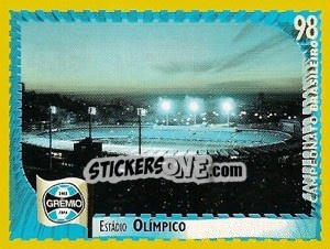 Cromo Olímpico (Grémio) - Campeonato Brasileiro 1998 - Panini