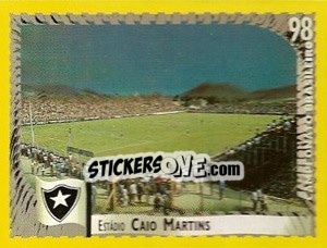 Figurina Caio Martins (Botafogo) - Campeonato Brasileiro 1998 n. 443 - Panini