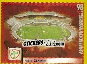 Cromo Canindé (Lusa) - Campeonato Brasileiro 1998 - Panini