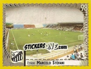 Sticker Marcelo Stéfani (Bragantino) - Campeonato Brasileiro 1998 n. 447 - Panini