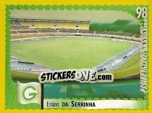 Figurina Da Serrinha (Goiás) - Campeonato Brasileiro 1998 n. 448 - Panini