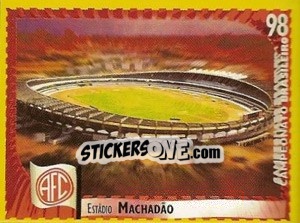 Sticker Machadão (América-RN) - Campeonato Brasileiro 1998 - Panini