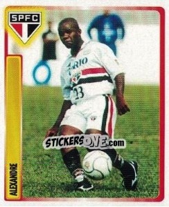 Sticker Alexandre - Campeonato Brasileiro 1999 - Panini