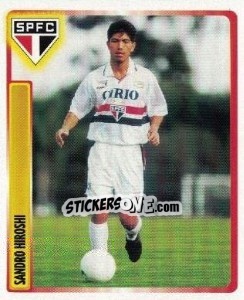 Figurina Sandro Hiroshi - Campeonato Brasileiro 1999 - Panini
