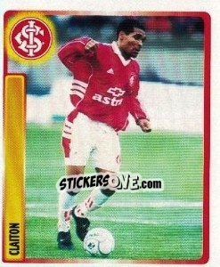 Sticker Claiton - Campeonato Brasileiro 1999 - Panini