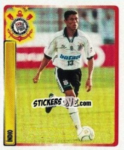 Figurina Indio - Campeonato Brasileiro 1999 - Panini