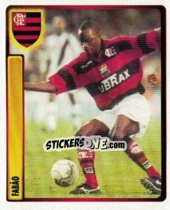 Figurina Fabao - Campeonato Brasileiro 1999 - Panini