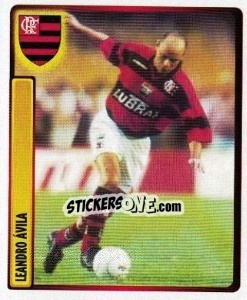 Cromo Leandro Avila - Campeonato Brasileiro 1999 - Panini