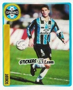 Cromo Scheidt - Campeonato Brasileiro 1999 - Panini