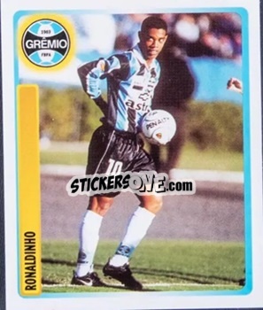 Sticker Ronaldinho - Campeonato Brasileiro 1999 - Panini