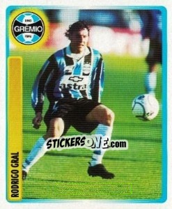 Cromo Rodrigo Gral - Campeonato Brasileiro 1999 - Panini