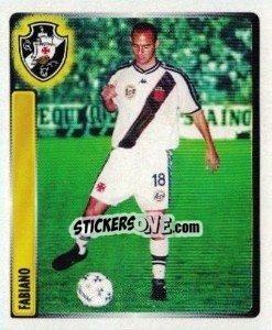 Figurina Fabiano - Campeonato Brasileiro 1999 - Panini