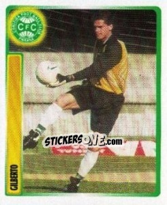 Figurina Gilberto - Campeonato Brasileiro 1999 - Panini